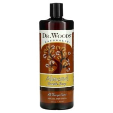 DR WOODS: Almond Castile Soap, 32 oz