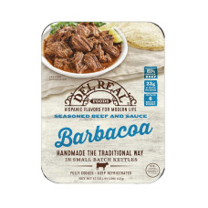 DEL REAL FOODS: Barbacoa Seasoned Beef and Sauce, 15 oz DEL REAL FOODS: Barbacoa Seasoned Beef and Sauce, 15 oz