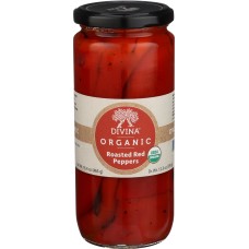 DIVINA: Roasted Red Peppers, 12.3 oz