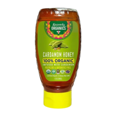 HEAVENLY ORGANICS: Organic Raw Cardamom Honey Squeeze Bottle, 12 oz HEAVENLY ORGANICS: Organic Raw Cardamom Honey Squeeze Bottle, 12 oz