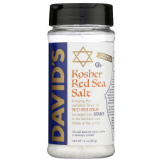 DAVIDS: Kosher Red Sea Salt, 16 oz DAVIDS: Kosher Red Sea Salt, 16 oz