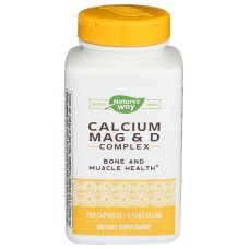NATURES WAY: Calcium Magnesium Vitamin D, 250 cp