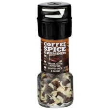 DON PABLO ORGANIC COFFEE: Peppercorn Coffee Chopped Onion Sea Salt Spice Grinder, 1.3 oz