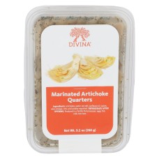 DIVINA: Marinated Artichoke Quarters, 9.2 oz