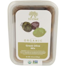 DIVINA: Organic Greek Olive Mix, 4.6 oz