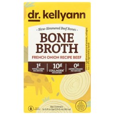DR. KELLYANN: French Onion Bone Broth, 16.9 fo