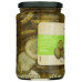 WOODSTOCK: Organic Kosher Sliced Dill Pickles, 24 oz