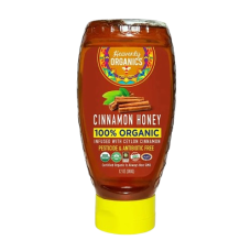 HEAVENLY ORGANICS: Organic Raw Cinnamon Honey Squeeze Bottle, 12 oz HEAVENLY ORGANICS: Organic Raw Cinnamon Honey Squeeze Bottle, 12 oz