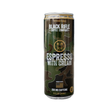 BLACK RIFLE COFFEE: Rtd Coffee Espresso Cream, 11 fo
