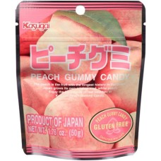 KASUGAI: Gummy Peach, 1.76 oz