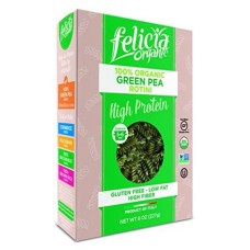 FELICIA ORGANIC: Rotini Green Peas, 8 oz