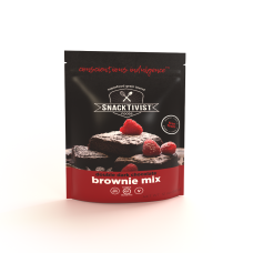 SNACKTIVIST FOODS: Brownie Mix Dark Chocolat, 12 oz