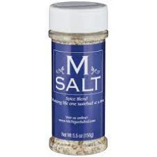 M SALT: Salt Blend Garlic Pepper, 5.5 oz