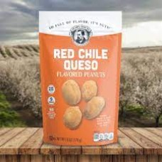 PEAR'S SNACKS: Peanuts Red Chile Queso, 6 oz