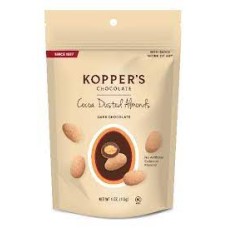 KOPPERS: Nuts Cocoa Dusted Almonds, 4 oz