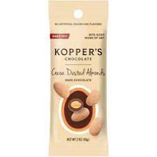 KOPPERS: Nuts Cocoa Dusted Almonds, 2 oz