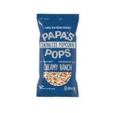 PAPAS POPS: Popcorn Creamy Ranch, 1.25 oz