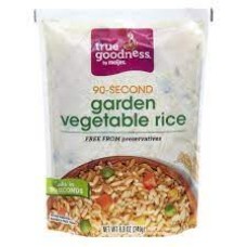 TRUE GOODNESS: Entree Rice Grdn Vegetabl, 8.8 oz