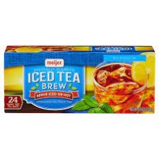 MEIJER: Tea Black Iced Tea Brew, 24 bg