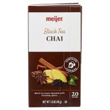 MEIJER: Tea Chai Black, 20 bg
