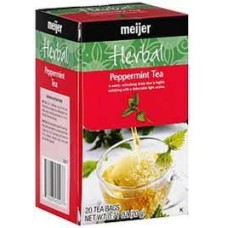 MEIJER: Tea Pprmnt Herbal, 20 bg