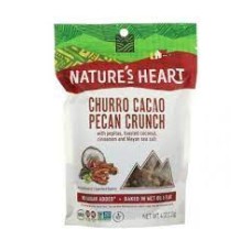 NATURES HEART: Crunch Pecan Chur Cacao, 4 oz