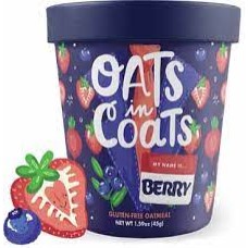 OATS IN COATS: Oatmeal Berry Gluten Free, 1.59 oz