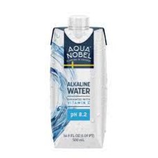 AQUA NOBEL: Water Alkaline, 16.9 fo