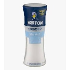 MORTONS: Grinder Sea Salt, 2.9 oz