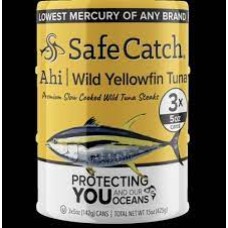 SAFECATCH: Tuna Ahi Wild Yellwfin 3P, 15 oz