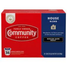 COMMUNITY COFFEE: Coffee Ss Dark, 36 pc