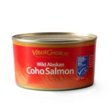 VITAL CHOICE: Salmon Alaskan Coho Tradi, 7.5 oz