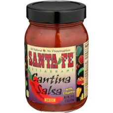 SANTA FE RESTAURANT SALSAS: Salsa Medium Cantina, 16 oz