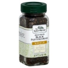 THE SPICE HUNTER: Malabar Black Peppercorns Whole, 2.1 oz
