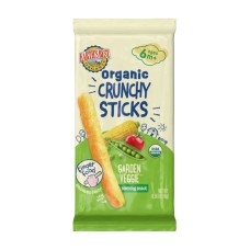 EARTHS BEST: Organic Crunchy Sticks Garden Veggie, 0.56 oz