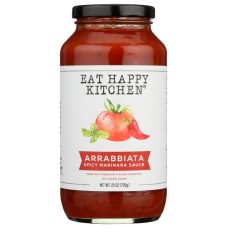 EAT HAPPY KITCHEN: Spicy Arrabbiata Sauce, 25 oz