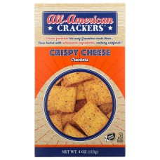 ALL AMERICAN: Crispy Cheese Crackers, 4 oz