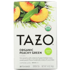 TAZO: Organic Peachy Green, 20 bg