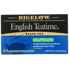 BIGELOW: English Teatime Decaf, 1.41 oz
