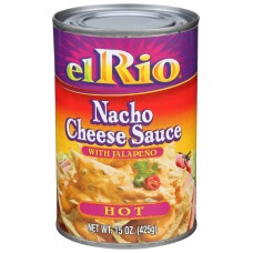EL RIO: Nacho Cheese Sauce Hot, 15 oz