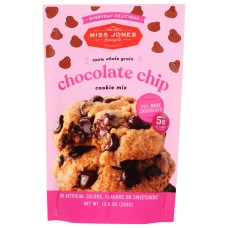 MISS JONES BAKING CO: Everyday Delicious Chocolate Chip Cookie Mix, 13 oz
