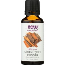 NOW: Cinnamon Cassia Essential Oils, 1 oz