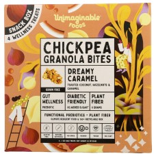 EFFI: Dreamy Caramel Chickpea Granola Bites, 4 oz