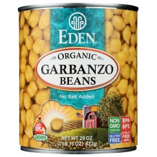 EDEN FOODS: Organic Garbanzo Beans, 29 oz