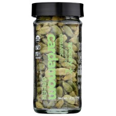 SPICELY ORGANICS: Organic Cardamom Pods Green Jar, 1.2 oz