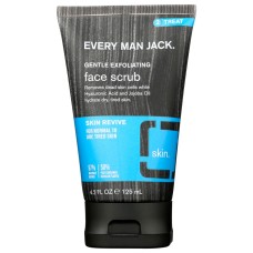 EVERY MAN JACK: Gentle Exfoliating Face Scrub, 4.2 fo