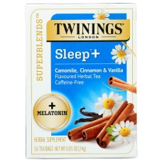 TWINING TEA: Sleep Plus Melatonin Tea, 16 bg
