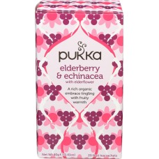 PUKKA HERBS: Elderberry and Echinacea, 20 bg