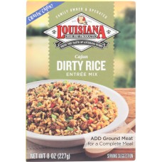 LOUISIANA FISH FRY: Dirty Rice Mix, 8 oz