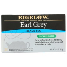 BIGELOW: Earl Grey Decaf Black Tea 20Bg, 1.18 oz